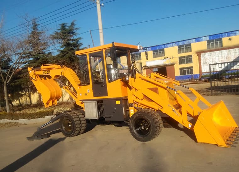 backhoe loader with 0_4m3 rated bucket capacity SZ40_16